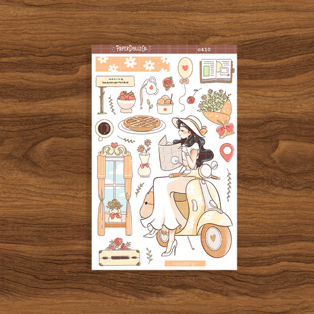 Roadtrip | Wanderlust | Collection Stickers | C410