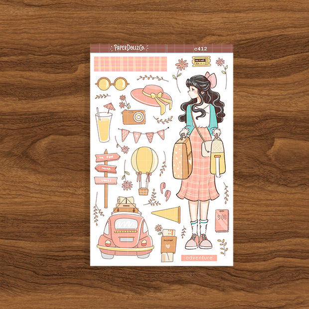 Adventure | Wanderlust | Collection Stickers | C412