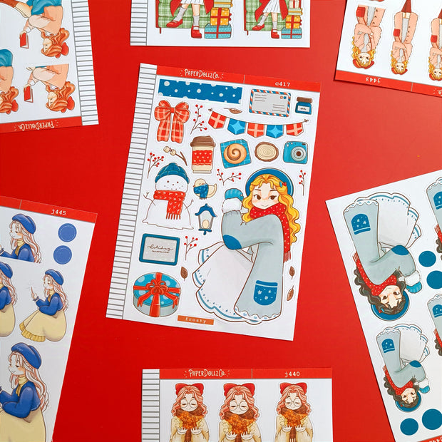 Frosty | Winter Solstice | Collection Stickers | C417