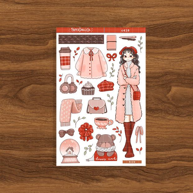 Bow | Winter Solstice | Collection Stickers | C418