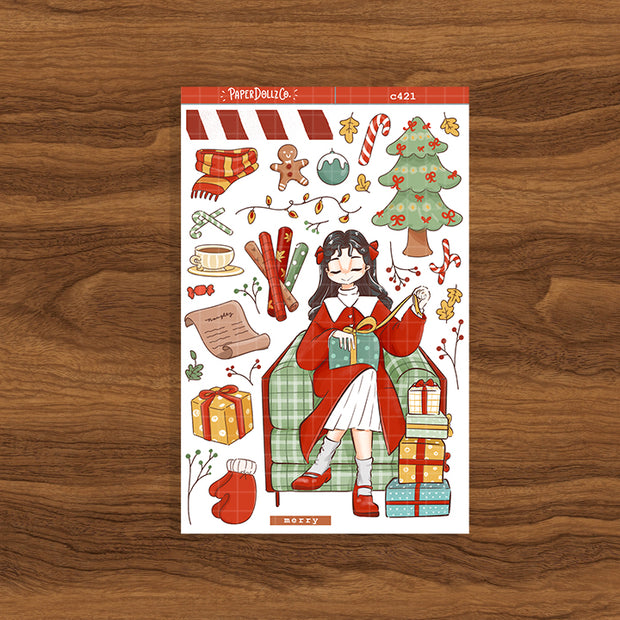 Merry | Winter Solstice | Collection Stickers | C421