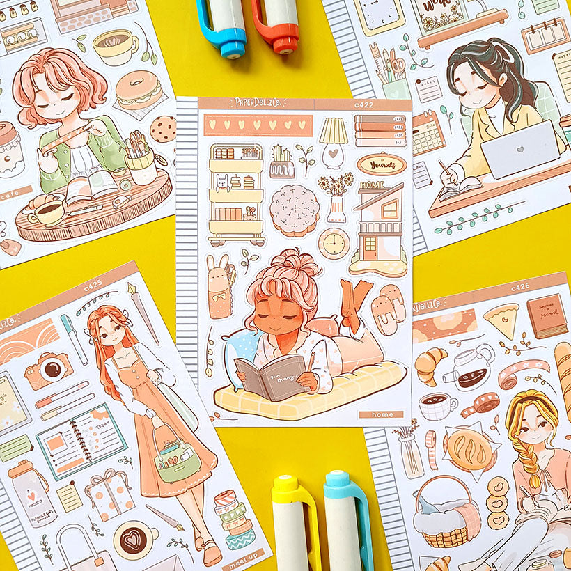 Home | Planner Girl | Collection Stickers | C422