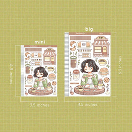 Cafe | Planner Girl | Collection Stickers | C423