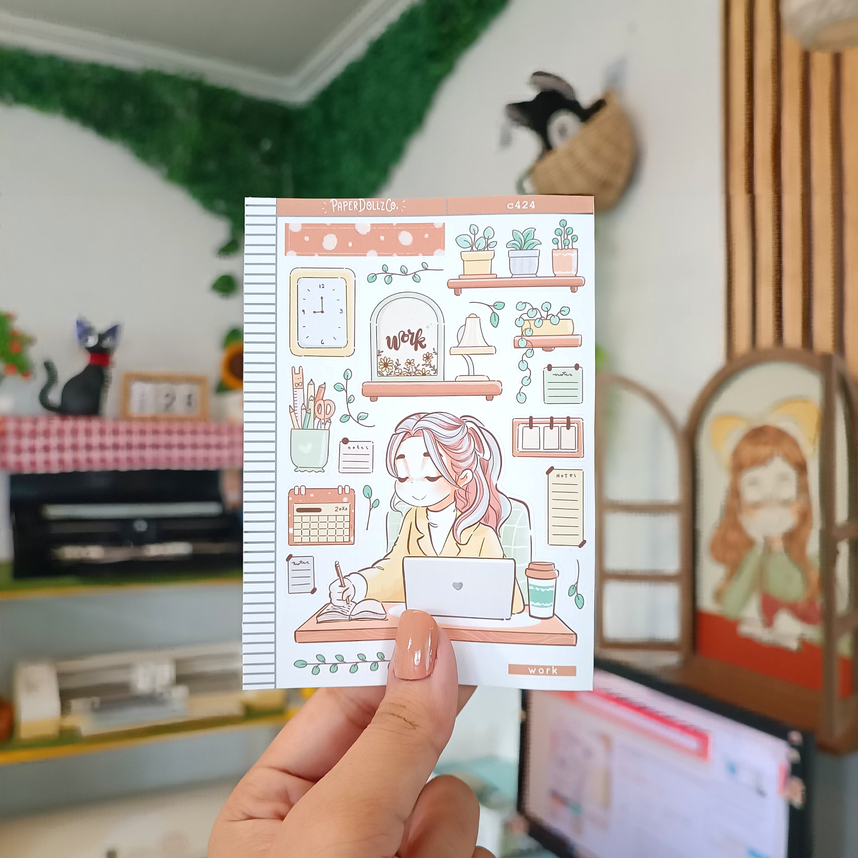 Work | Planner Girl | Collection Stickers | C424