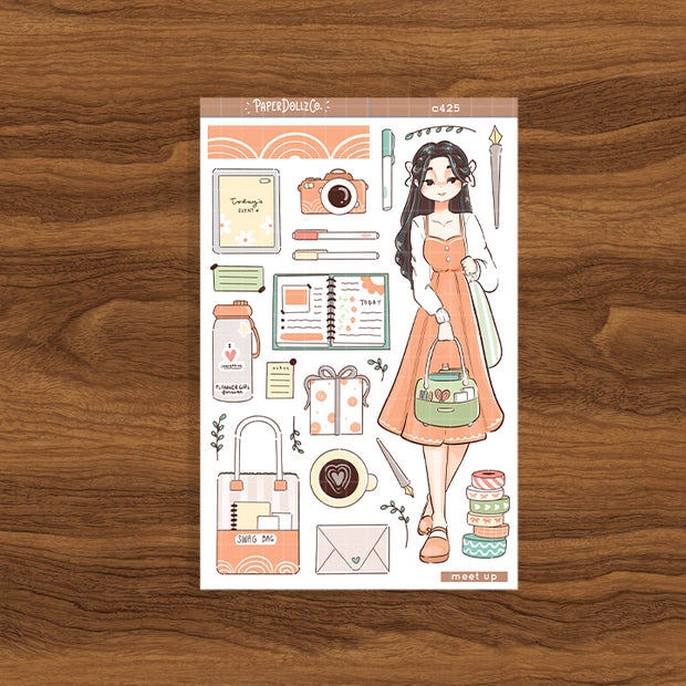 Meet Up | Planner Girl | Collection Stickers | C425