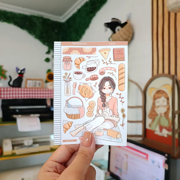 Picnic | Planner Girl | Collection Stickers | C426