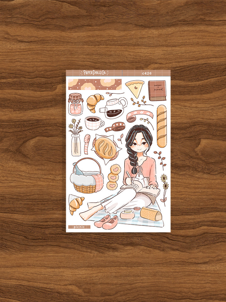 Picnic | Planner Girl | Collection Stickers | C426