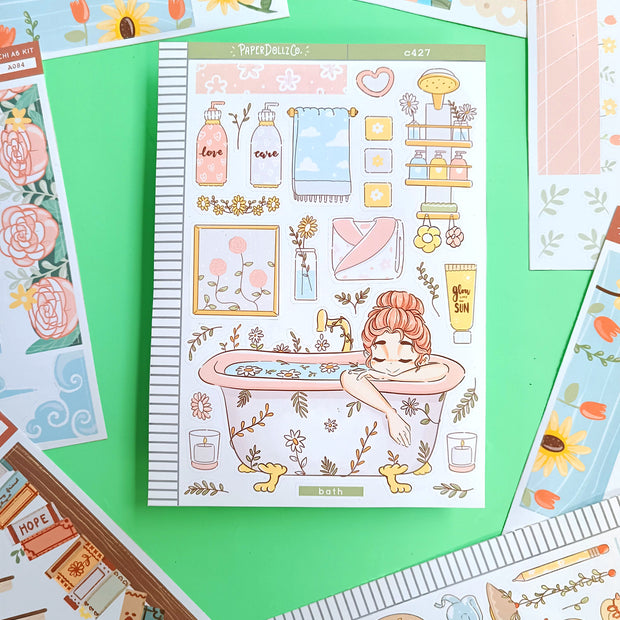 Bath | Reclaiming My Radiance | Collection Stickers | C427