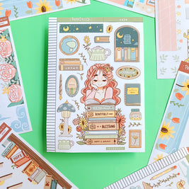 Readaholic | Reclaiming My Radiance | Collection Stickers | C428