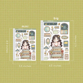 Readaholic | Reclaiming My Radiance | Collection Stickers | C428