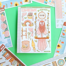 Flora | Reclaiming My Radiance | Collection Stickers | C429