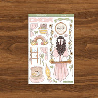Flora | Reclaiming My Radiance | Collection Stickers | C429
