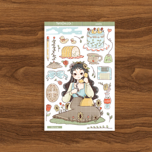 Thrive | Reclaiming My Radiance | Collection Stickers | C431