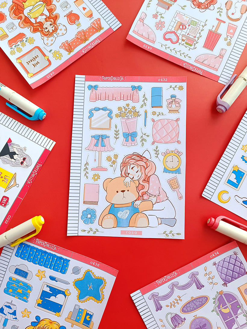 Rosa | Midnight Dreamcatcher | Collection Stickers | C432