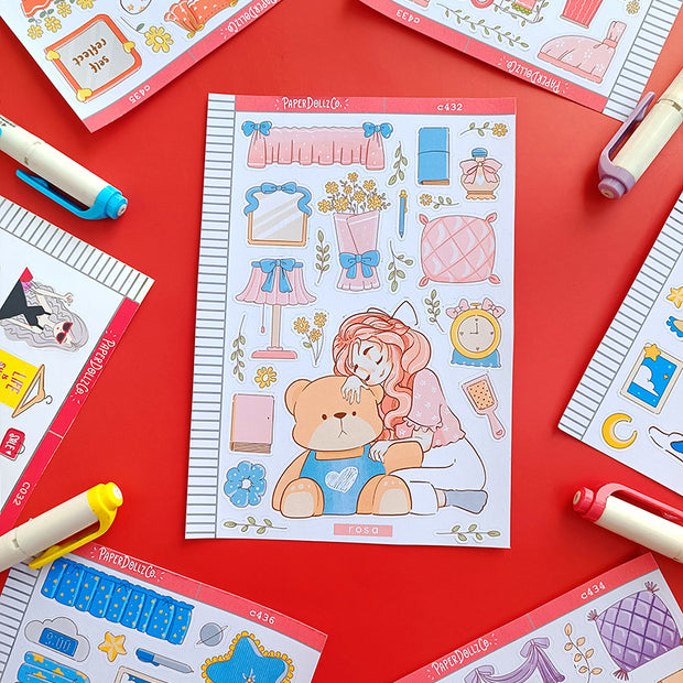 Rosa | Midnight Dreamcatcher | Collection Stickers | C432