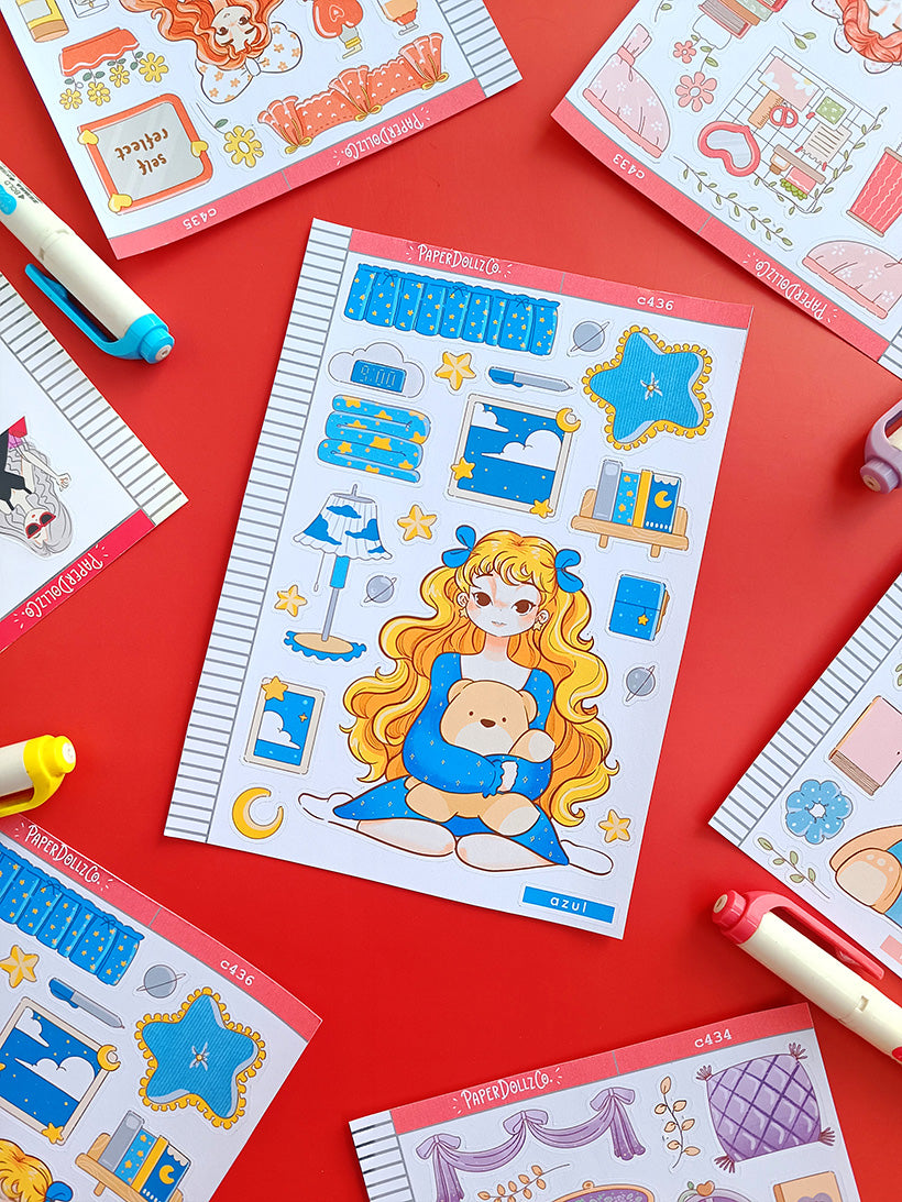 Azul | Midnight Dreamcatcher | Collection Stickers | C436