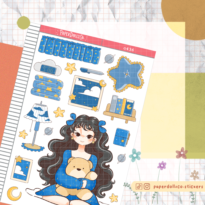 Azul | Midnight Dreamcatcher | Collection Stickers | C436