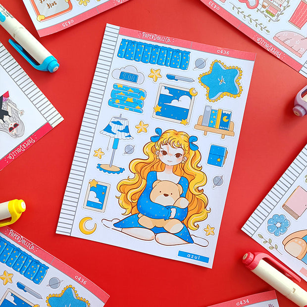 Azul | Midnight Dreamcatcher | Collection Stickers | C436
