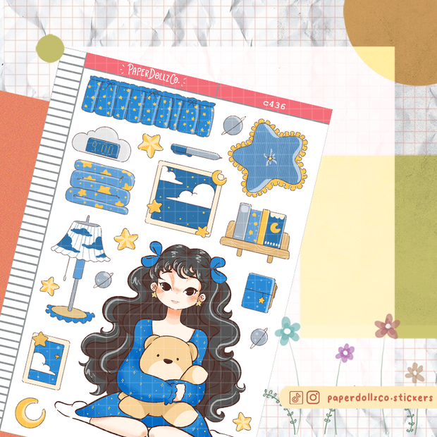 Azul | Midnight Dreamcatcher | Collection Stickers | C436