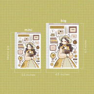 Ethel | Victorian Muses | Collection Stickers | C437