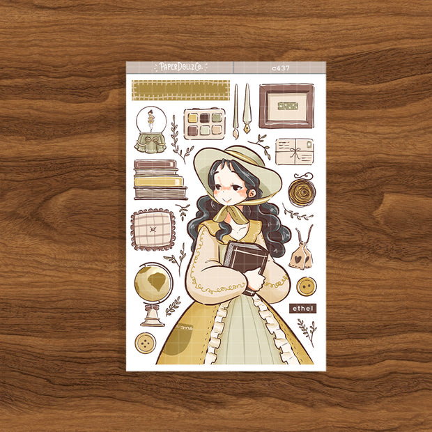 Ethel | Victorian Muses | Collection Stickers | C437