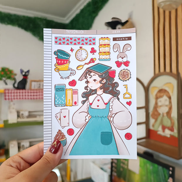 Sophia | Victorian Muses | Collection Stickers | C439