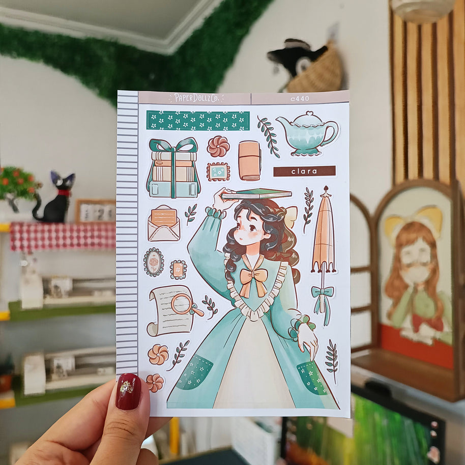 Clara | Victorian Muses | Collection Stickers | C440