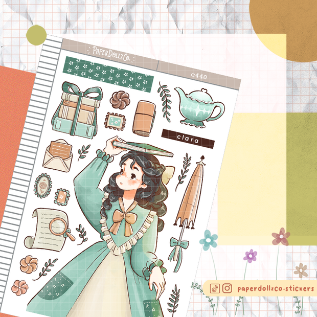 Clara | Victorian Muses | Collection Stickers | C440