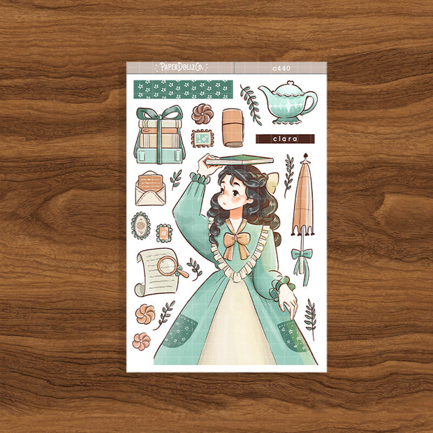 Clara | Victorian Muses | Collection Stickers | C440