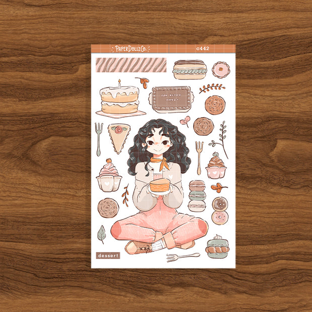 Dessert | Cozy Harvest | Collection Stickers | C442