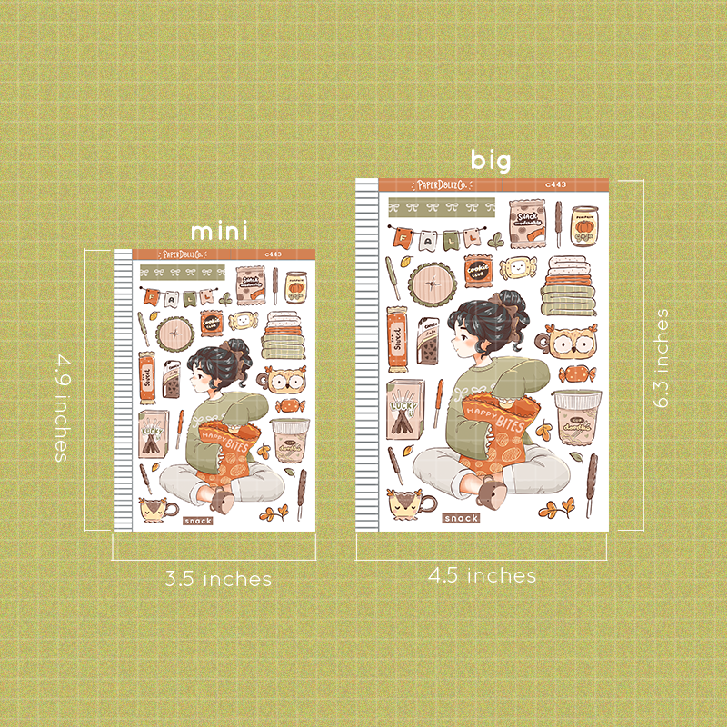 Snack | Cozy Harvest | Collection Stickers | C443