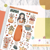 Gardener | Cozy Harvest | Collection Stickers | C444