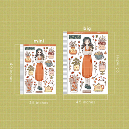 Gardener | Cozy Harvest | Collection Stickers | C444
