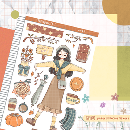Blissful | Cozy Harvest | Collection Stickers | C445