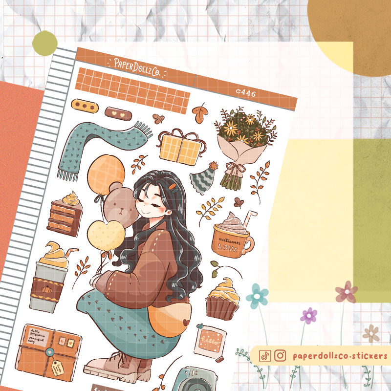 Fulfilled | Cozy Harvest | Collection Stickers | C446