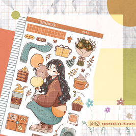 Fulfilled | Cozy Harvest | Collection Stickers | C446