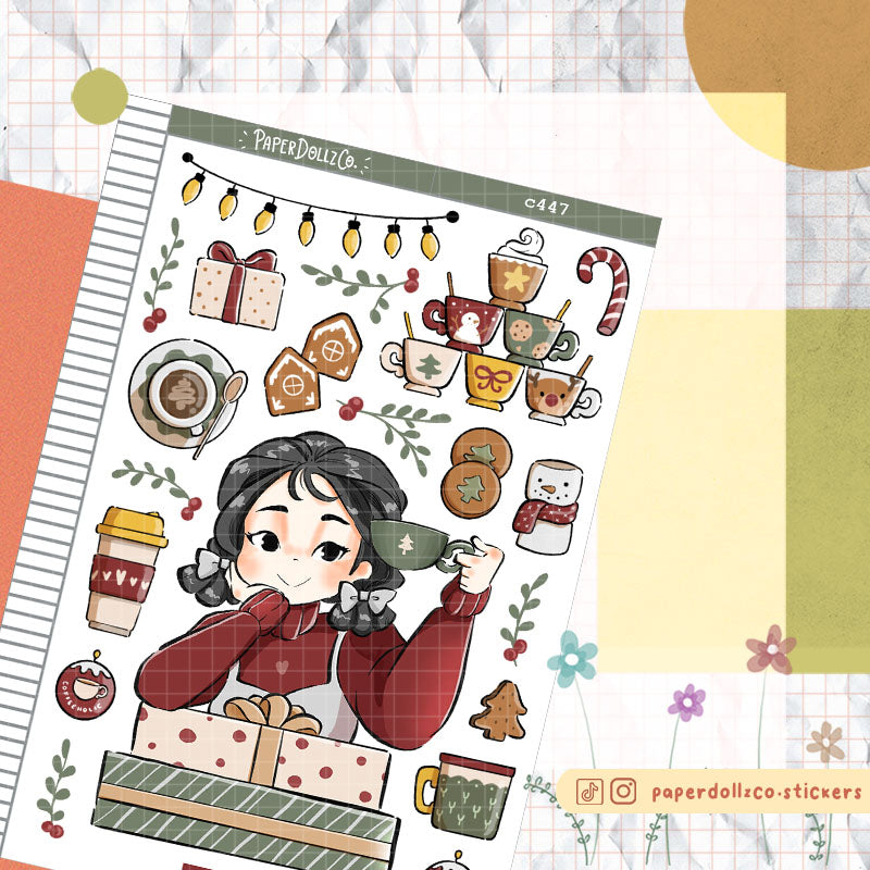 Coffeeholic | Unbox the Joy | Collection Stickers | C447