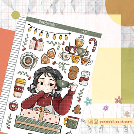 Coffeeholic | Unbox the Joy | Collection Stickers | C447