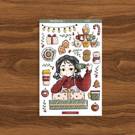 Coffeeholic | Unbox the Joy | Collection Stickers | C447