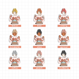 Bookworm | Unbox the Joy | Just Dolls Stickers | J473