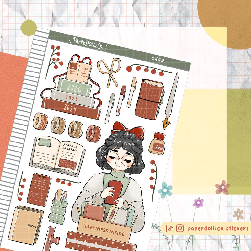 Planner Girl | Unbox the Joy | Collection Stickers | C449
