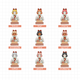 Planner Girl | Unbox the Joy | Just Dolls Stickers | J474