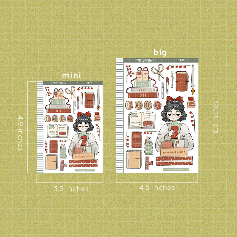 Planner Girl | Unbox the Joy | Collection Stickers | C449
