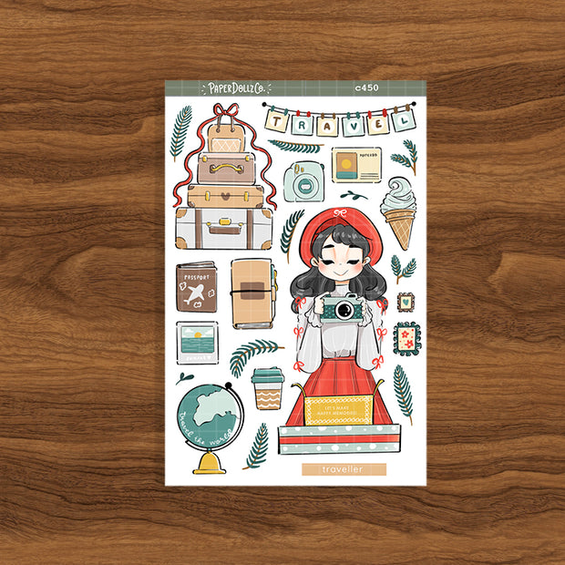 Traveller | Unbox the Joy | Collection Stickers | C450