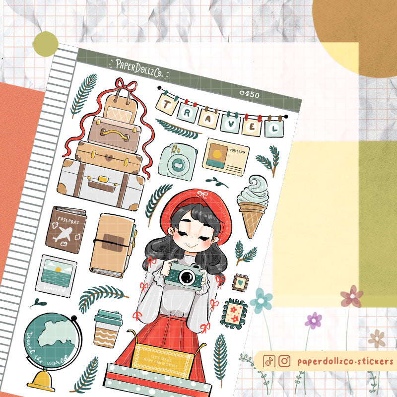 Traveller | Unbox the Joy | Collection Stickers | C450