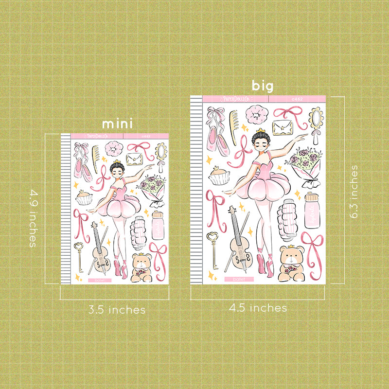 Ballet | Cloud Dancer | Collection Stickers | C462