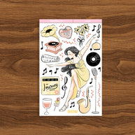 Jazz | Cloud Dancer | Collection Stickers | C464