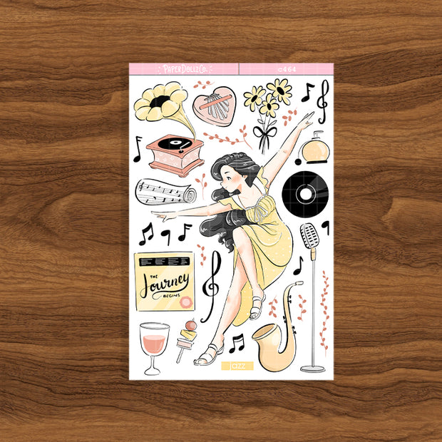 Jazz | Cloud Dancer | Collection Stickers | C464
