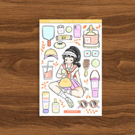Pickeball | Body In Motion | Collection Stickers | C468