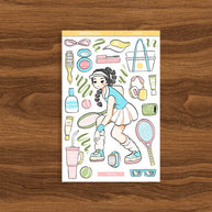 Tennis | Body In Motion | Collection Stickers | C470